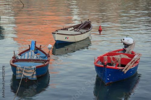 The old town and the harbor of Giovinazzo