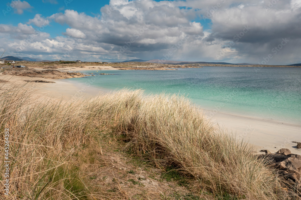 Gurteen bay and beach. Landscape scene Gurteen bay and beach. Landscape scene