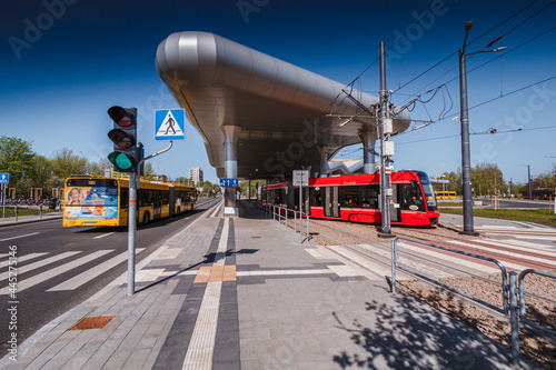 Obraz na płótnie Katowice w salonie