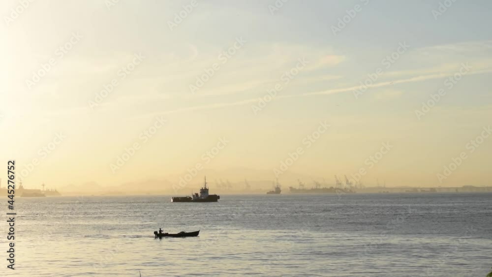several boats in the Rio de Janeiro sea several boats in the Rio de Janeiro sea