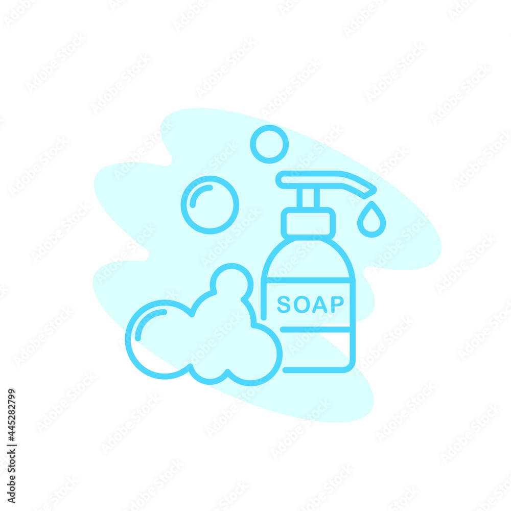 Illustration Vector graphic of soap icon. Fit for clean, wash, hygiene, health etc. Illustration Vector graphic of soap icon. Fit for clean, wash, hygiene, health etc.
