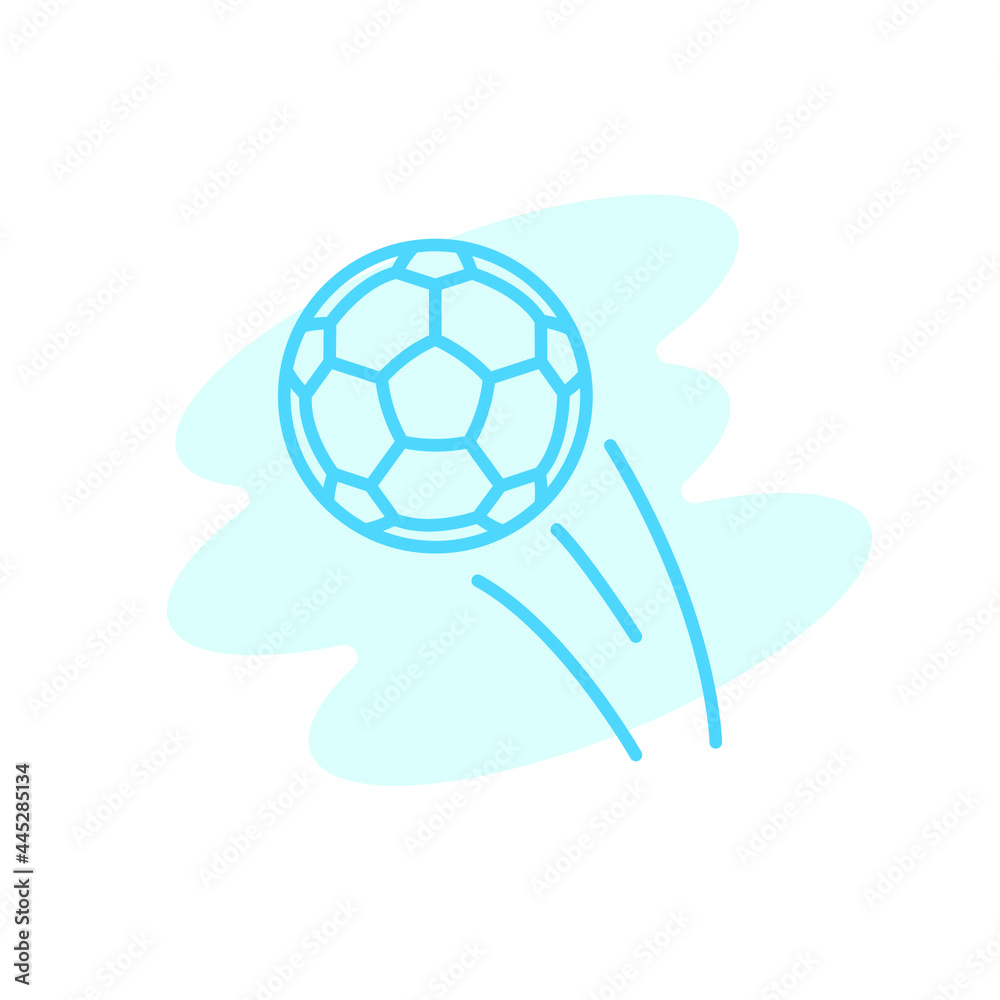 Obraz premium Illustration Vector Graphic of Soccer Ball icon