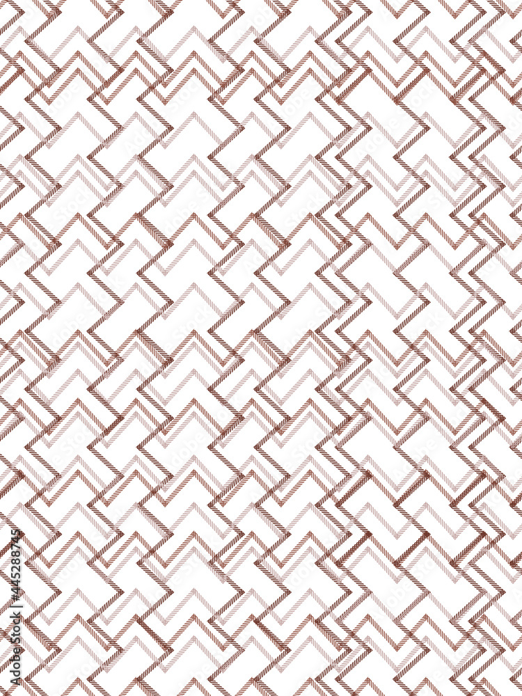 seamless of brown zigzag pattern on white background. garment concept on vector illustration image. seamless of brown zigzag pattern on white background. garment concept on vector illustration image.