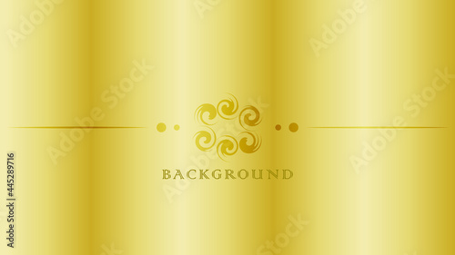 abstract background with luxurious golden color gradient