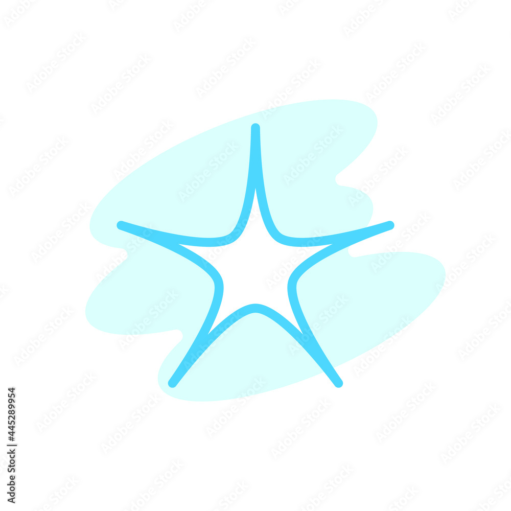 Illustration Vector Graphic of Star icon Illustration Vector Graphic of Star icon