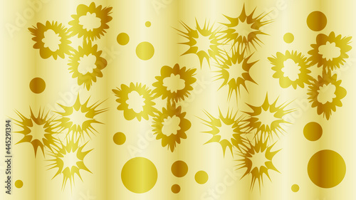 abstract background with luxurious golden color gradient