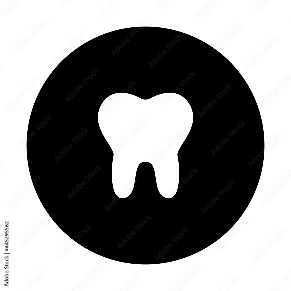 tooth dental icon vector tooth dental icon vector