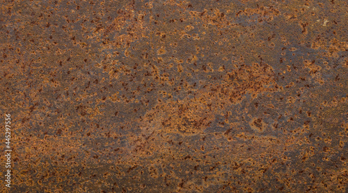 Grunge rusted metal texture, rust, and oxidized metal background. Old metal iron panel