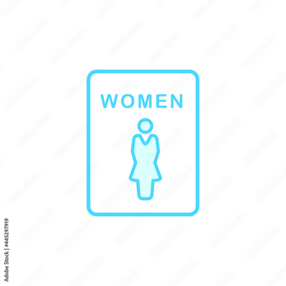 Illustration Vector graphic of toilet icon. Fit for wc, sanitary, lavatory, couple etc. Illustration Vector graphic of toilet icon. Fit for wc, sanitary, lavatory, couple etc.