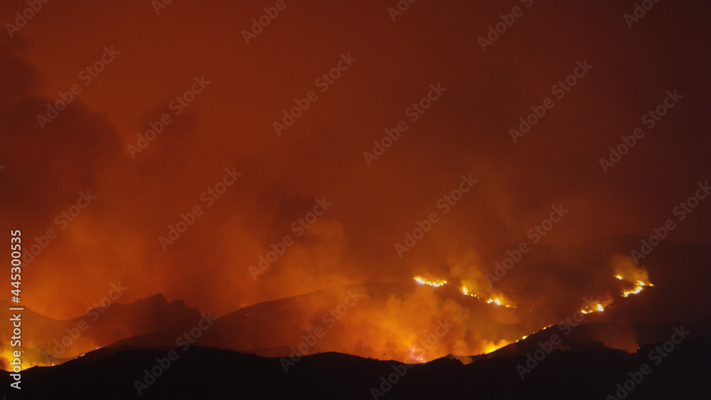 Getty Fire Los Angeles California Wildfire