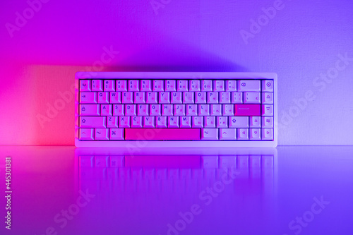 Lapis65 Custom Mechanical Keyboard with Neon Light (ID: 445301381)