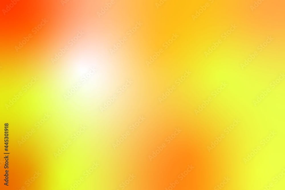 グラデーションの背景（黄色と橙色）