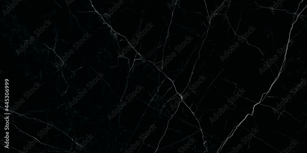 Fototapeta black stone marble texture with high gloss texture for interior floor and wall marble design and ceramic granite tiles surface.