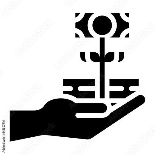 income glyph icon