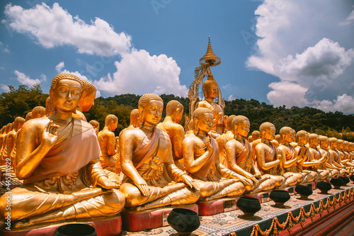 Phuttha Utthayan Makha Bucha Anusorn, Buddhism Memorial Park in Nakhon Nayok, Thailand photo