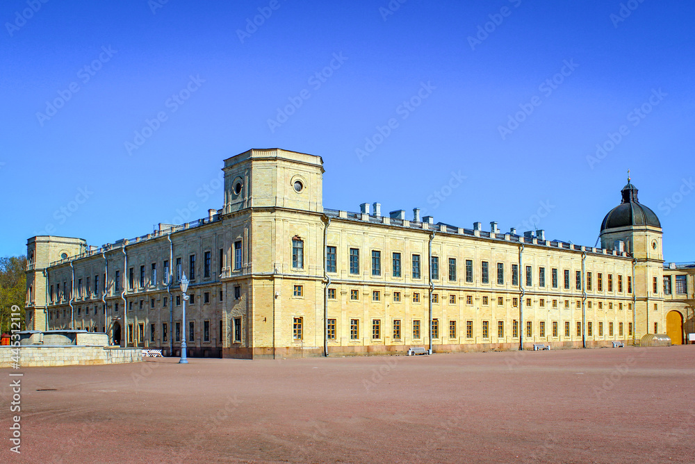 Panoramic view of the Gatchina Palace