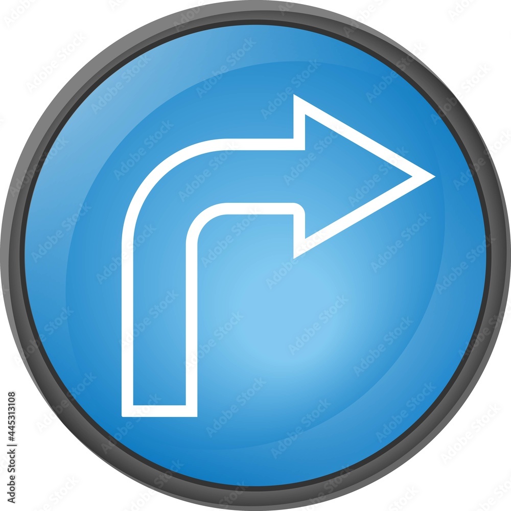 arrow icon on button, vector arrow icon on button, vector