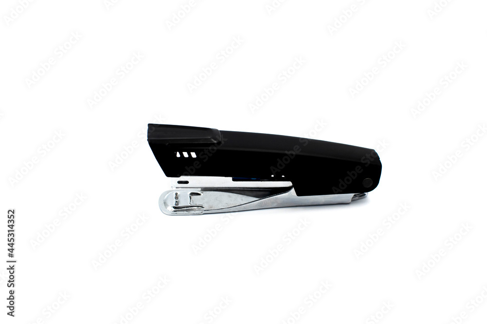 Isolated paper stapler on white background