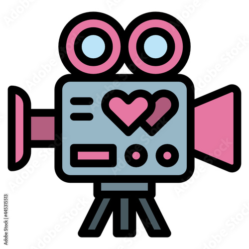 videocamera line icon