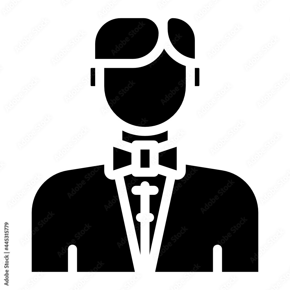 groom glyph icon groom glyph icon