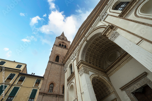 St. Anrdew church in Mantua, Italy photo