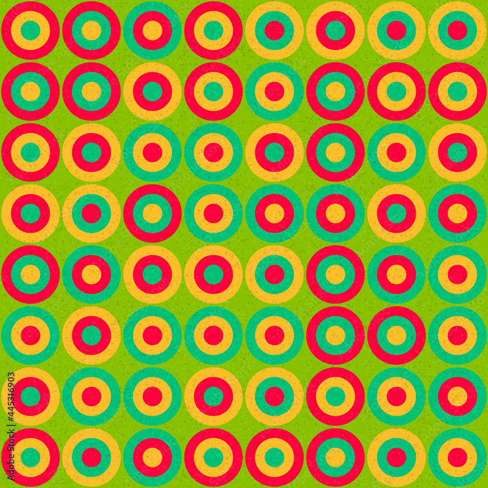 Fototapeta premium Abstract Geometric Pattern generative computational art illustration