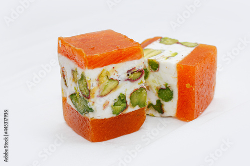 apricot covered Nougat and Malban Arabian and Lebanese Sweets