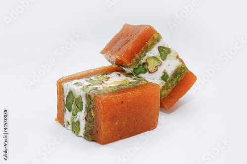 apricot covered Nougat and Malban Arabian and Lebanese Sweets