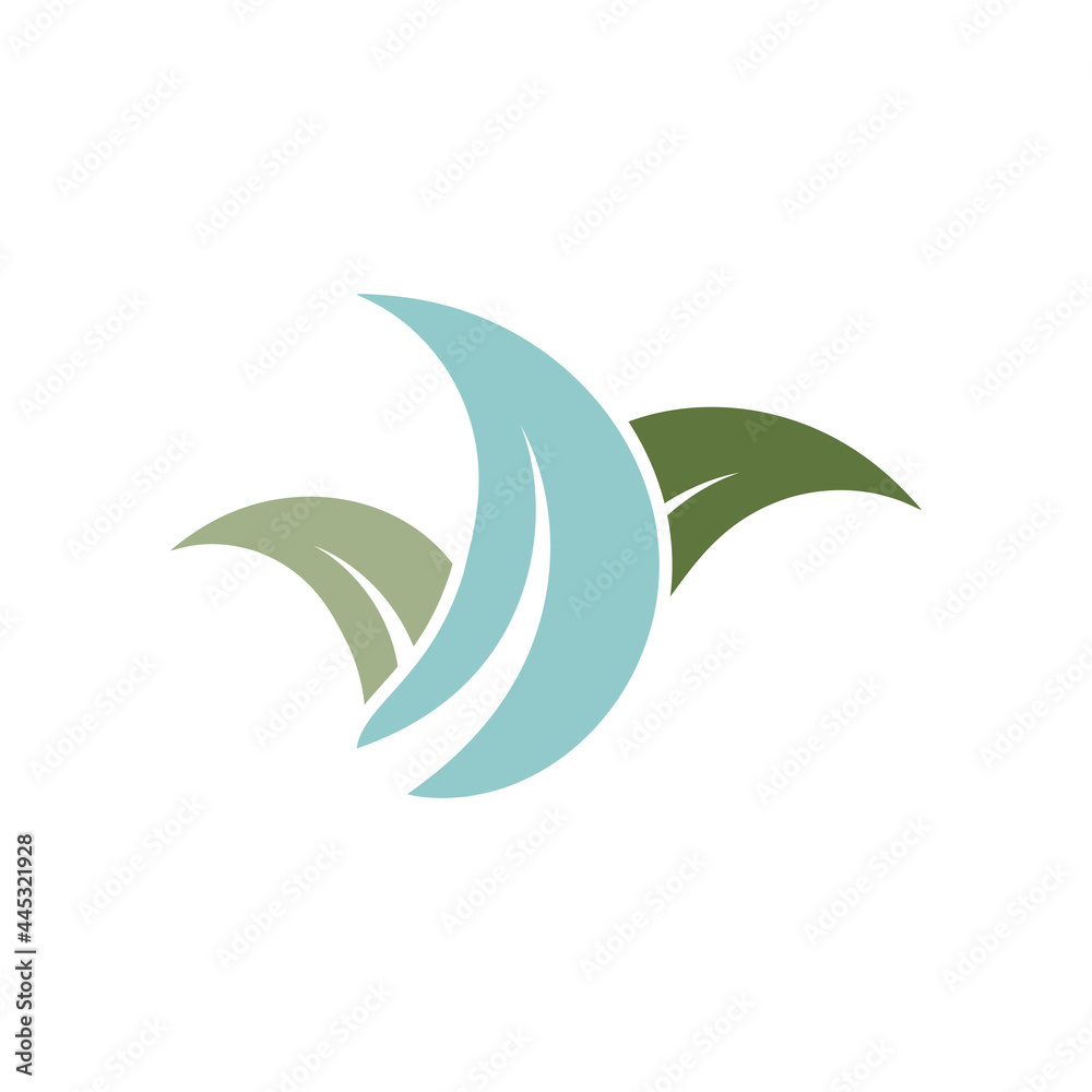 Leaf and Shutter Lens Aperture for Nature Photographer logo design inspiration Leaf and Shutter Lens Aperture for Nature Photographer logo design inspiration