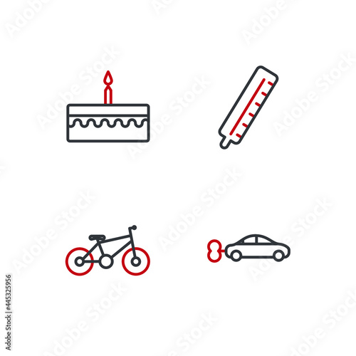 babies set icon, isolated babies set sign icon, vector illustration
