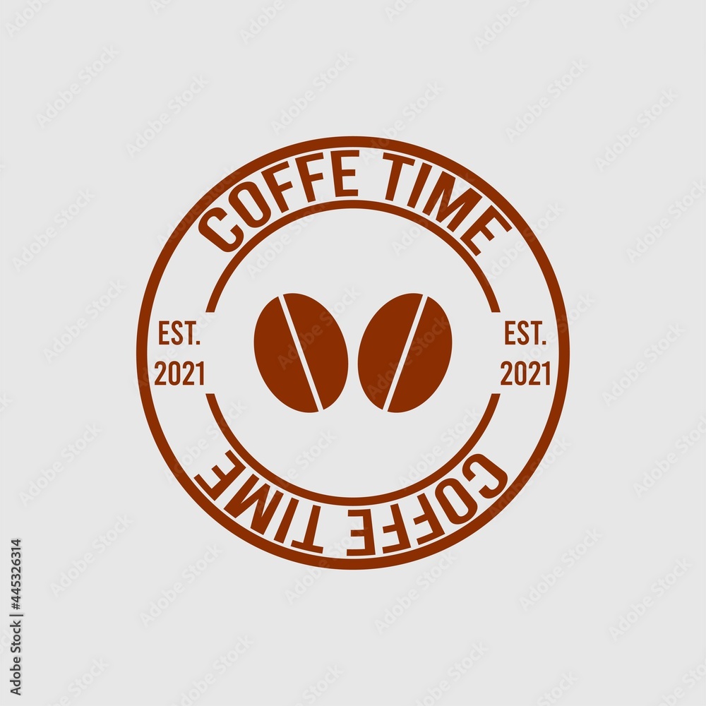 simple and modern coffee shop logo . simple and modern coffee shop logo .