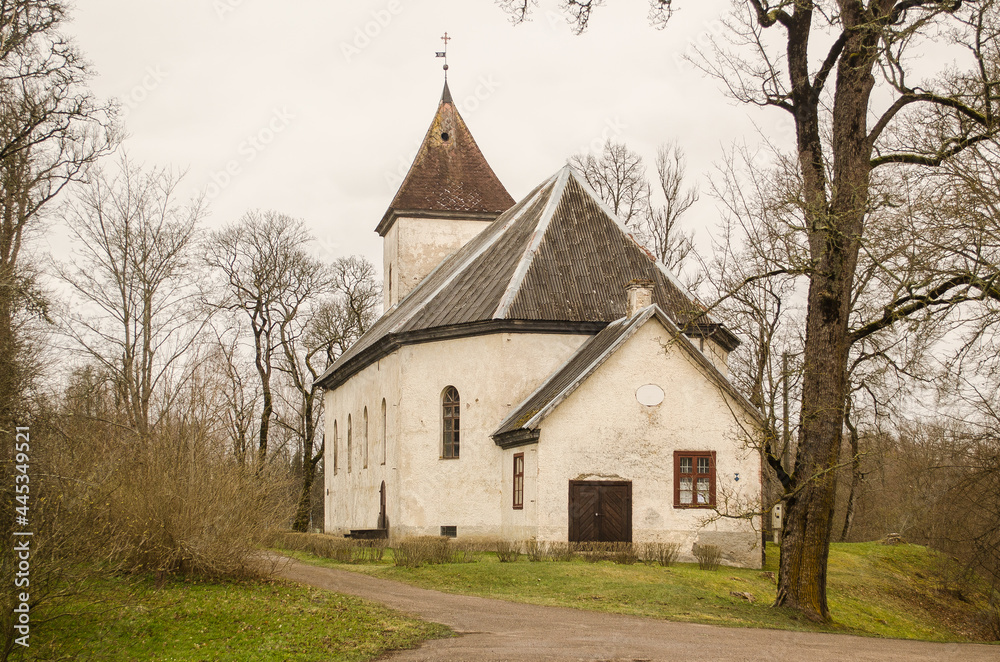 Lutheran church in Cirava, Latvia. Lutheran church in Cirava, Latvia.