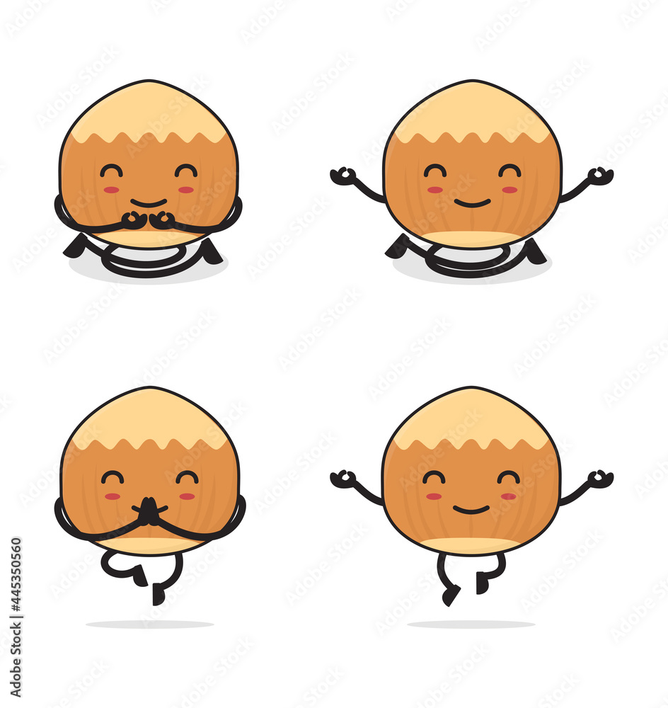 Hazelnut cartoon character Hazelnut cartoon character