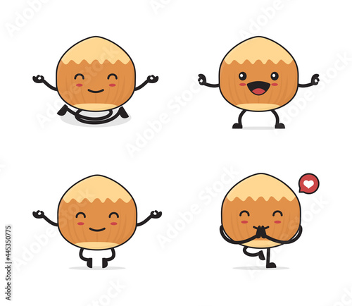 Hazelnut cartoon character