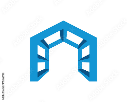 construction logo icon template