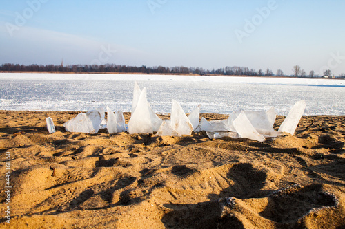 Fototapeta kuchenna lód na plaży