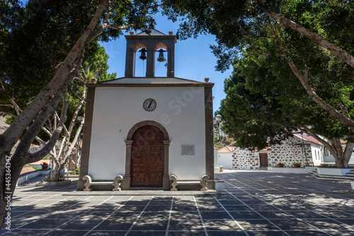 Iglesia de San Jose a small church in the village Fataga, Gran Canaria photo