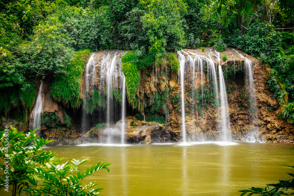 Sai Yok Lek waterfall in Sai Yok National Park, Kanchanaburi, Thailand Sai Yok Lek waterfall in Sai Yok National Park, Kanchanaburi, Thailand