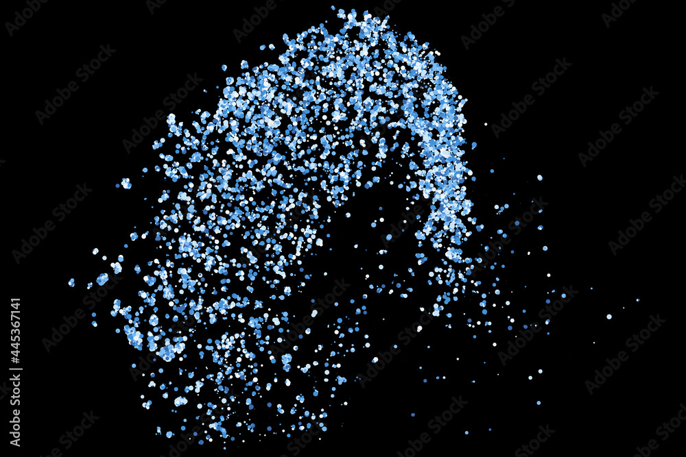 custom made wallpaper toronto digitalAbstract splashes of water on black background. Frozen motion of round particles. Rain, snow overlay texture. Vector Illustration, Eps 10.