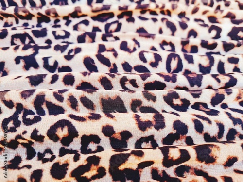 animal spotted textile background