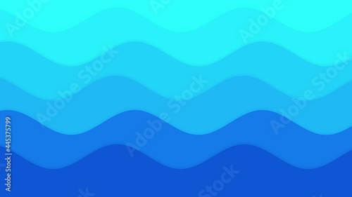 Animated paper backgrounds sea