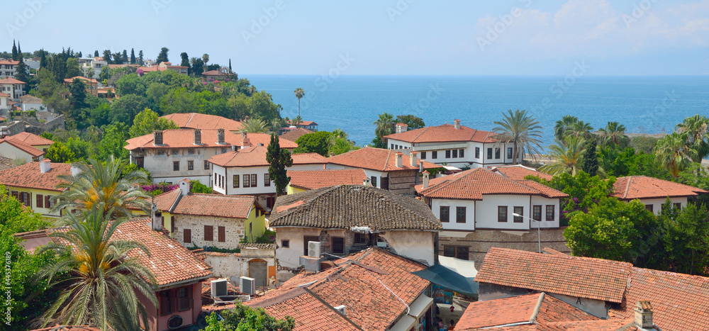 Kaleici is the historic city center of Antalya, Turkey