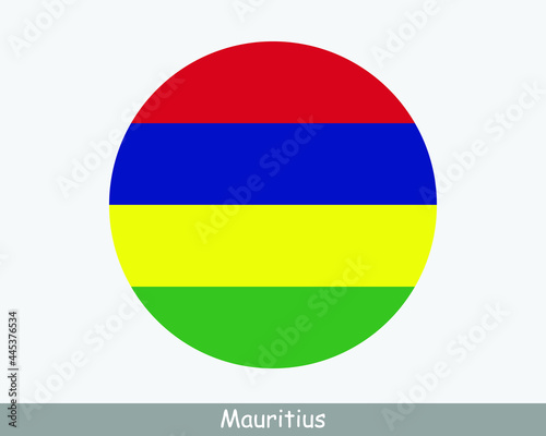 Mauritius Round Circle Flag. Mauritian Circular Button Banner Icon. EPS Vector Free Download Mauritius Round Circle Flag. Mauritian Circular Button Banner Icon. EPS Vector - GFXLoad