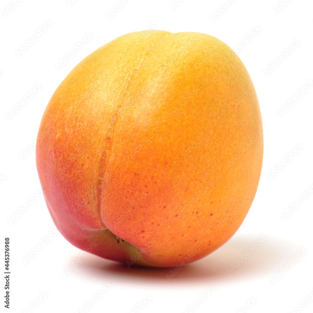 Fresh apricot fruits isolated on white background Fresh apricot fruits isolated on white background