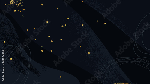 Dark blue artistic backgrou...