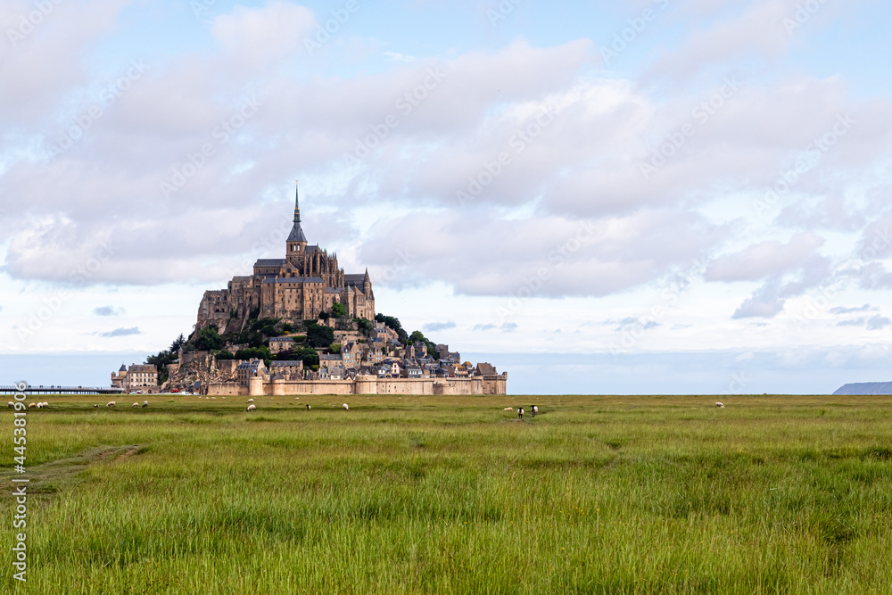 Mont Saint-Michel, in Normandy