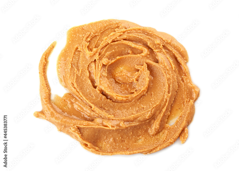 peanut butter isolated on white background peanut butter isolated on white background