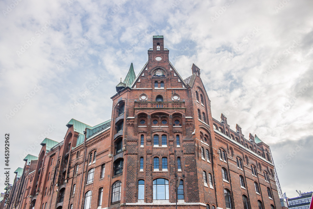 Fototapeta premium Hamburg Germany, city center 