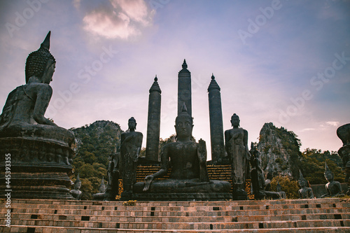 Wat Tham Krabok in Saraburi, Thailand photo