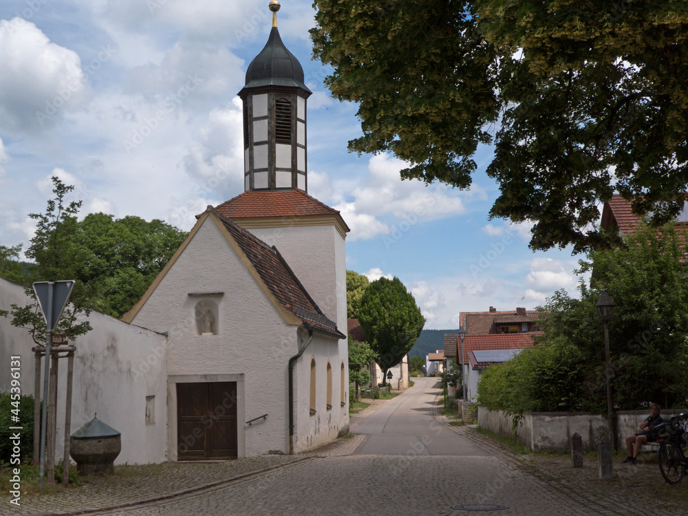 Kapelle am Altmühltal-Radweg (Franken)